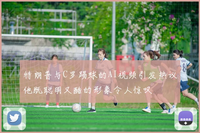 特朗普与C罗踢球的AI视频引发热议他既聪明又酷的形象令人惊叹