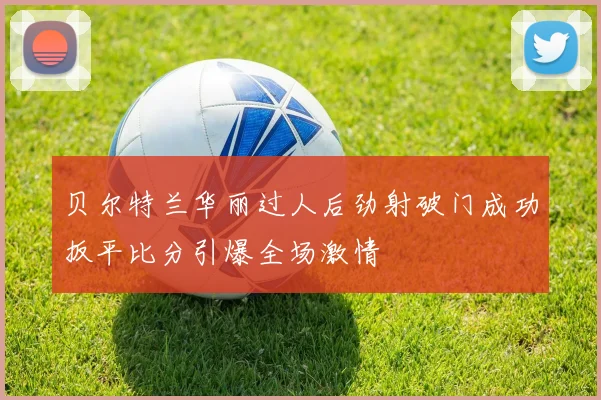 贝尔特兰华丽过人后劲射破门成功扳平比分引爆全场激情